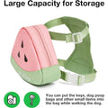 VETRESKA Watermelon Pet Harness and Leash Set (L) - Pets Villa