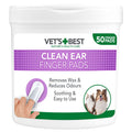 VET'S BEST Finger Ear Pet Wipes 50 Pack - Pets Villa