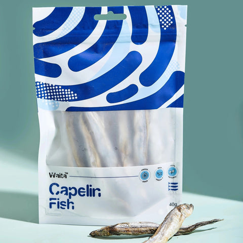 WAITA Freeze Dried Capelin 40g - Pets Villa