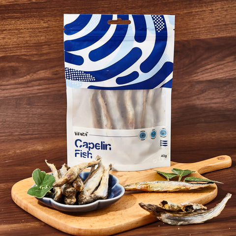 WAITA Freeze Dried Capelin 40g - Pets Villa