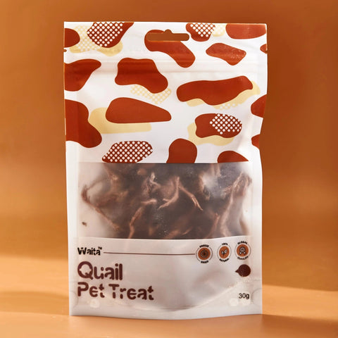 WAITA Freeze Dried Quail 30g - Pets Villa