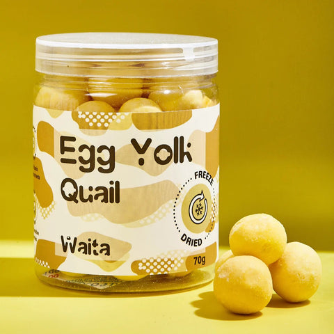 WAITA Freeze Dried Quail Egg Yolk 70g - Pets Villa