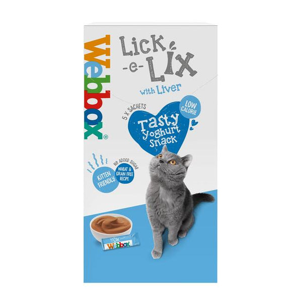 WEBBOX Lick-e-Lix with Liver Cat Treats – Pets Villa