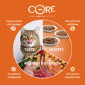 WELLNESS CORE 98% Single Protein Turkey 85g - Pets Villa