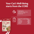 WELLNESS CORE Cat Purely Paté Adult Chicken with Beef 85g - Pets Villa