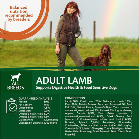 WELLNESS CORE Dog Adult Lamb 10kg - Pets Villa