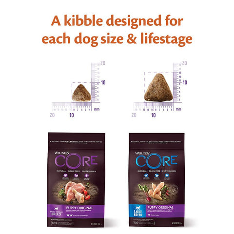 WELLNESS CORE Dog Large Breed Puppy Original Chicken 10kg - Pets Villa