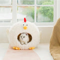 ZEZE Animal Cluck Pet House - Pets Villa