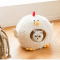 ZEZE Animal Cluck Pet House - Pets Villa