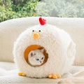 ZEZE Animal Cluck Pet House - Pets Villa