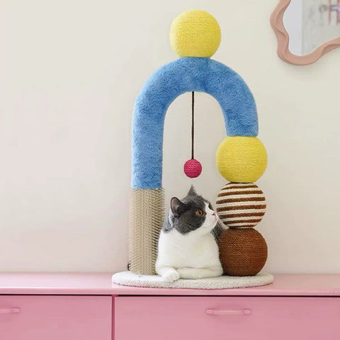 ZEZE Balloon Scratch Post - Pets Villa