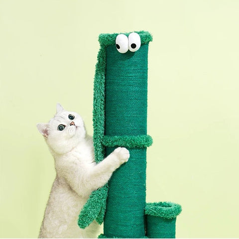 ZEZE Bamboo Scratch Post - Pets Villa