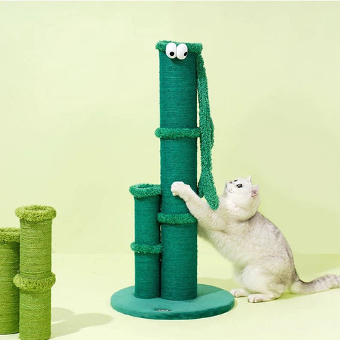 ZEZE Bamboo Scratch Post - Pets Villa