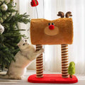 ZEZE Christmas Deer Cat Frame - Pets Villa