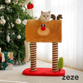 ZEZE Christmas Deer Cat Frame - Pets Villa