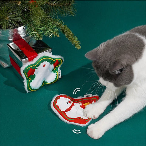 ZEZE Christmas Sound Paper Cat Toy - Pets Villa