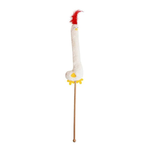 ZEZE Cluck Neck Cat Teaser Wand - Pets Villa