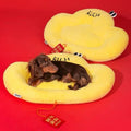 ZEZE Fortune Gold Ingot Pet Bed - Pets Villa