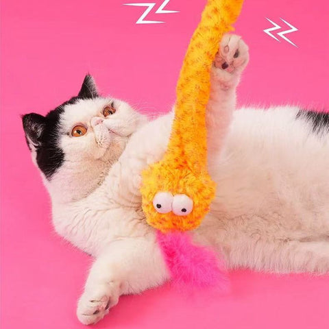 ZEZE Fortune Snake Cat Wand - Pets Villa