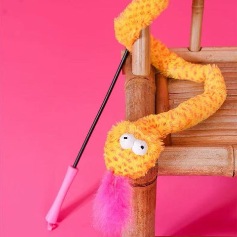 ZEZE Fortune Snake Cat Wand - Pets Villa
