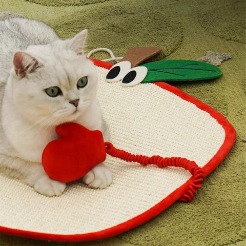 ZEZE Funny Shape Cat Scratching Mat - Pets Villa