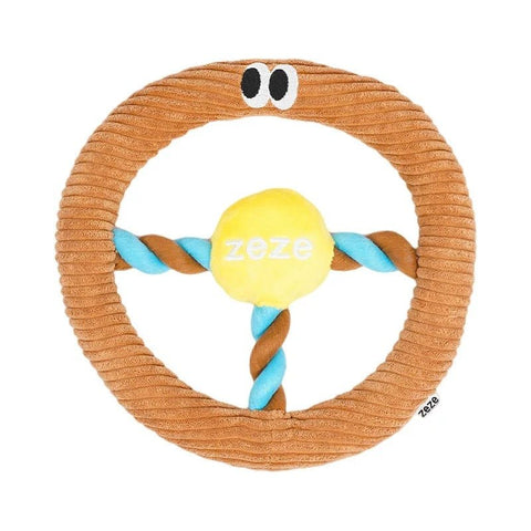 ZEZE Funny Steering Wheel Rope Dog Toy - Pets Villa