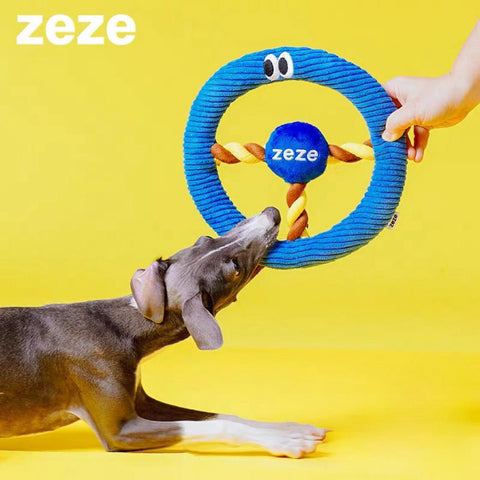 ZEZE Funny Steering Wheel Rope Dog Toy - Pets Villa