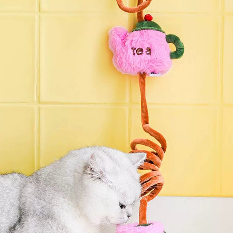 ZEZE Funny Teapot String Cat Toy - Pets Villa