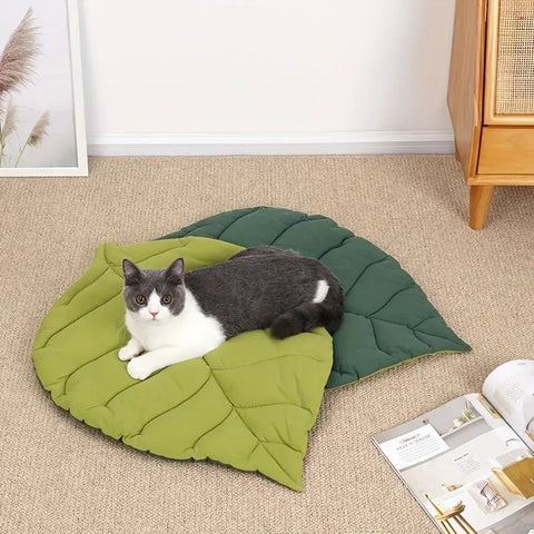 ZEZE Garden Leaf Pet Mat - Pets Villa