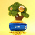 ZEZE Good Fortune Money Plant Enrichment Dog Toy - Pets Villa