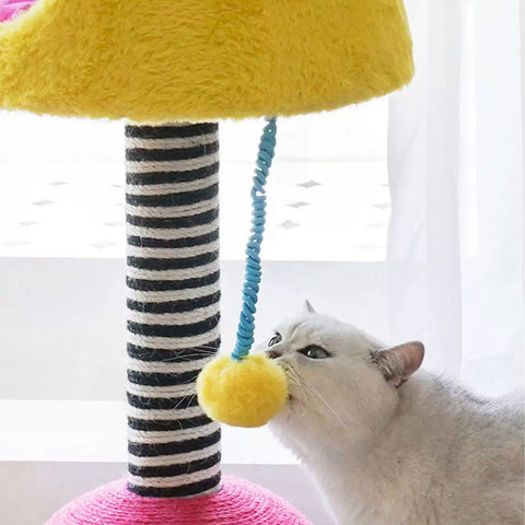 ZEZE Modern Lamp Cat Tree - Pets Villa