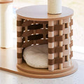 ZEZE Modern Wooden Cat Climbing Frame - Pets Villa