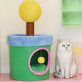 ZEZE Spring Lollipop Cat House - Pets Villa