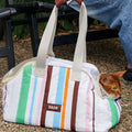 ZEZE Stripe Pet Travel Bag - Pets Villa