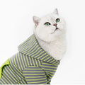 ZEZE Trend Striped Pet Hoody - Pets Villa