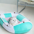 ZEZE Ventilated Boat Pet Bed - Pets Villa