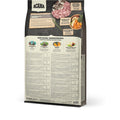 Close-up of ACANA Light & Fit kibble, showing small, crunchy dog food pellets