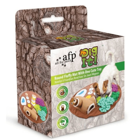 AFP Dig It Toy Sniffing Mat for Dogs – Front View