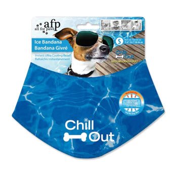 ALL FOR PAWS Chill Out Ice Bandana - Pets Villa