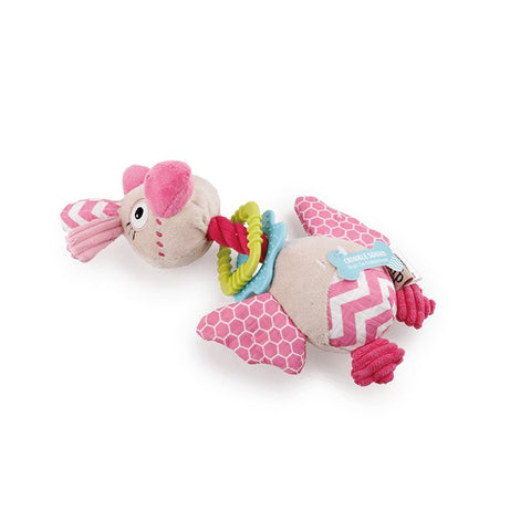 ALL FOR PAWS Keekee Bird Dog Toy – Front View