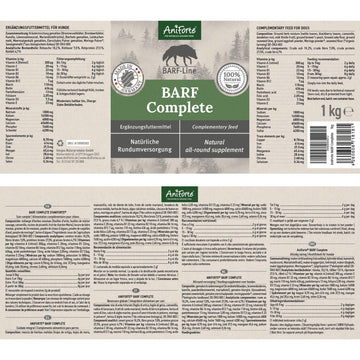 ANIFORTE BARF Complete - Raw Dog Food Supplement