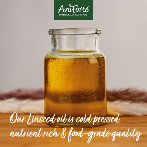 ANIFORTE Linseed Oil 1L | PetsVilla UK 