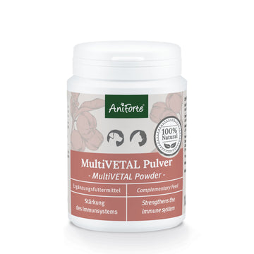 ANIFORTE MultiVETAL Powder 100g - Natural Vitamin and Mineral Supplement for Dogs & Cats - Pets Villa