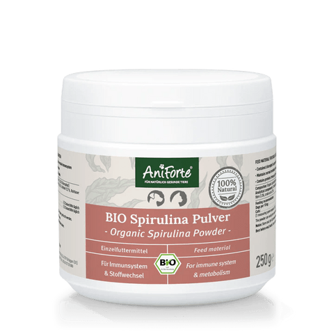 ANIFORTE Organic Spirulina Platensis Algae Powder - 250g - Pets Villa