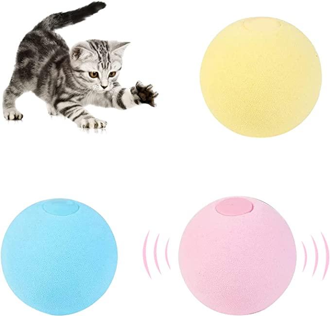 Animal Sound Cat Balls 3pks - Pets Villa