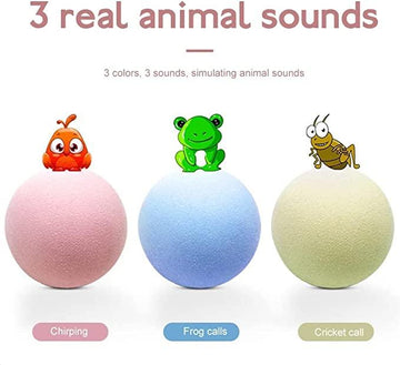 Animal Sound Cat Balls 3pks
