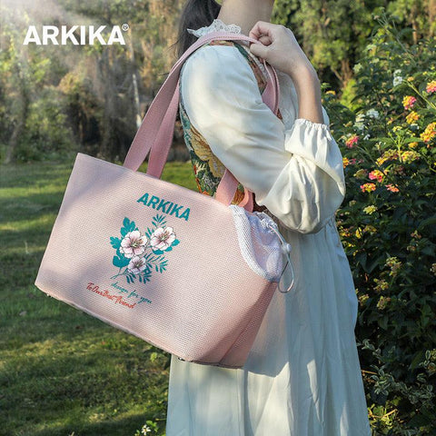 ARKIKA Arkura Mesh Pet Carrier - Pets Villa