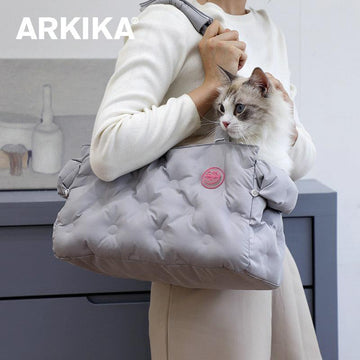 ARKIKA Cotton Pet Carrier Bag - Pets Villa