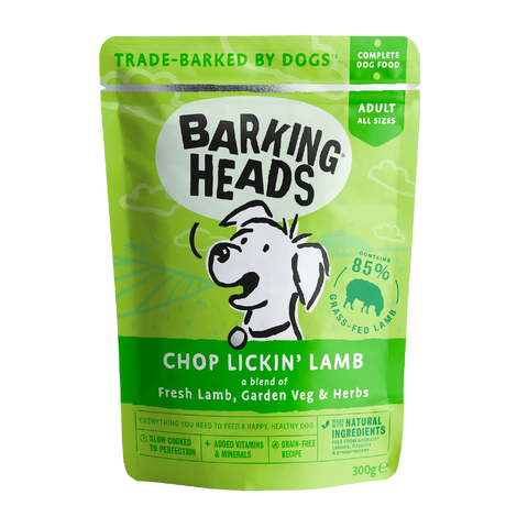 BARKING HEADS Chop Lickin' Lamb - Pets Villa