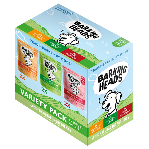 BARKING HEADS Dog Wet Food Variety Pack - Pets Villa